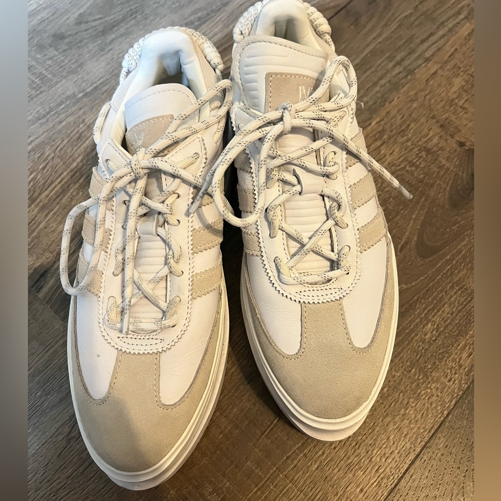 Adidas Ivy Park Neutral White & Beige Platform Sneakers
